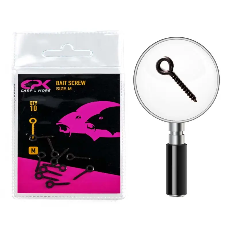 Surub pentru Momeala CPK Bait Screw, 10 buc/plic Preț mic