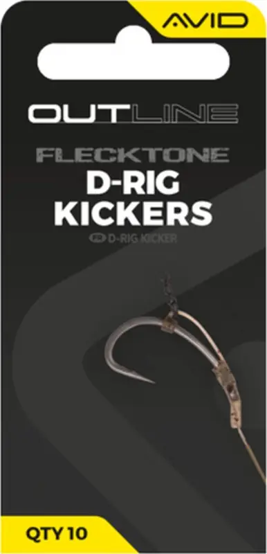 Line Aligner Avid Carp Outline FleckTone D-Rig Kicker, 10buc/plic Ofertă