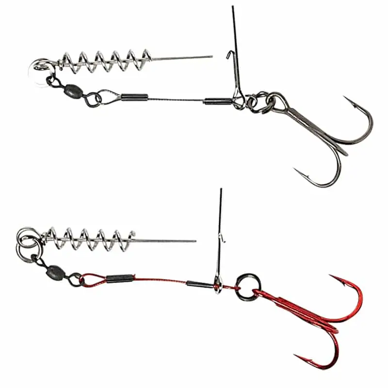 Bestseller Montura cu 1 Ancora Savage Gear Carbon49 Corkscrew Stinger, 2buc