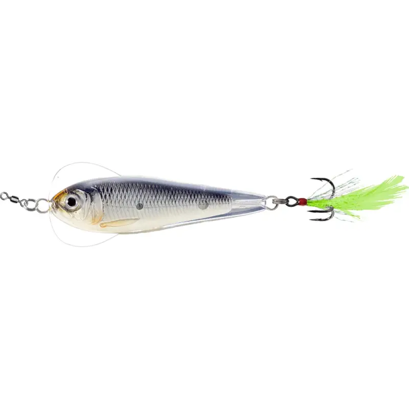 Premium Lingurita LiveTarget Flutter Sardine, Glow Black, 6.5cm, 21g