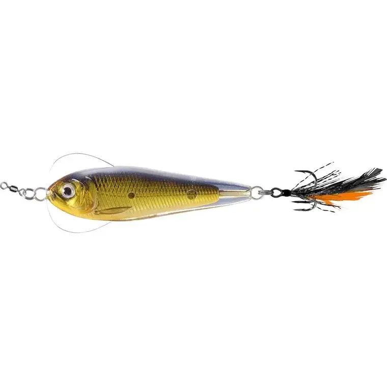 Lingura LiveTarget Flutter Sardine, Gold Black, 5cm, 11g Comandă acum