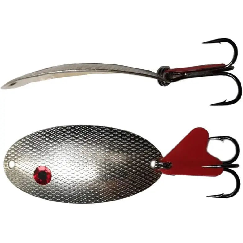 Livrare rapidă Lingurita Oscilanta Berti Tzack 2 Patrate, Argintata, 9g