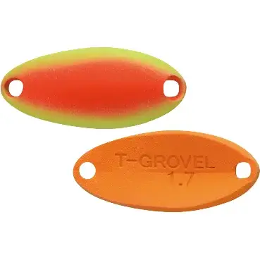 Lingurita oscilanta Jackall T-Grovel, Tackey Orange, 2cm, 2g Expediere rapidă