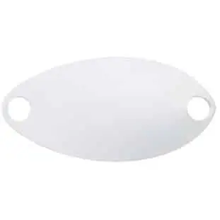 Livrare gratuită Lingurita Oscilanta Jackall Charm, White, 1.9cm, 0.8g