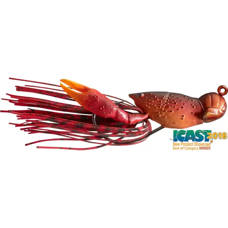 Naluca LiveTarget Hollow Body Craw, Red, 4cm, 11g Plată sigură