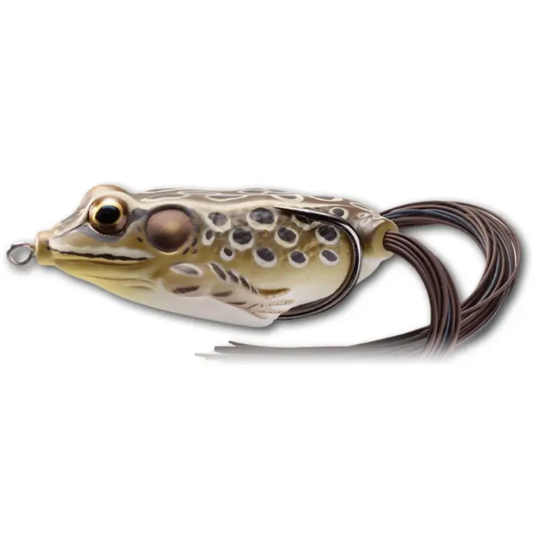 Mai ieftin Vobler LiveTarget Hollow Body Frog, Tan Brown, 6.5cm, 21g