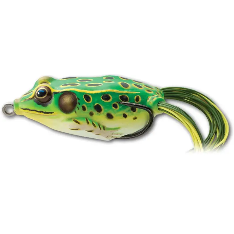 Super ofertă Vobler LiveTarget Hollow Body Frog, Floro Green Yellow, 5.5cm, 18g