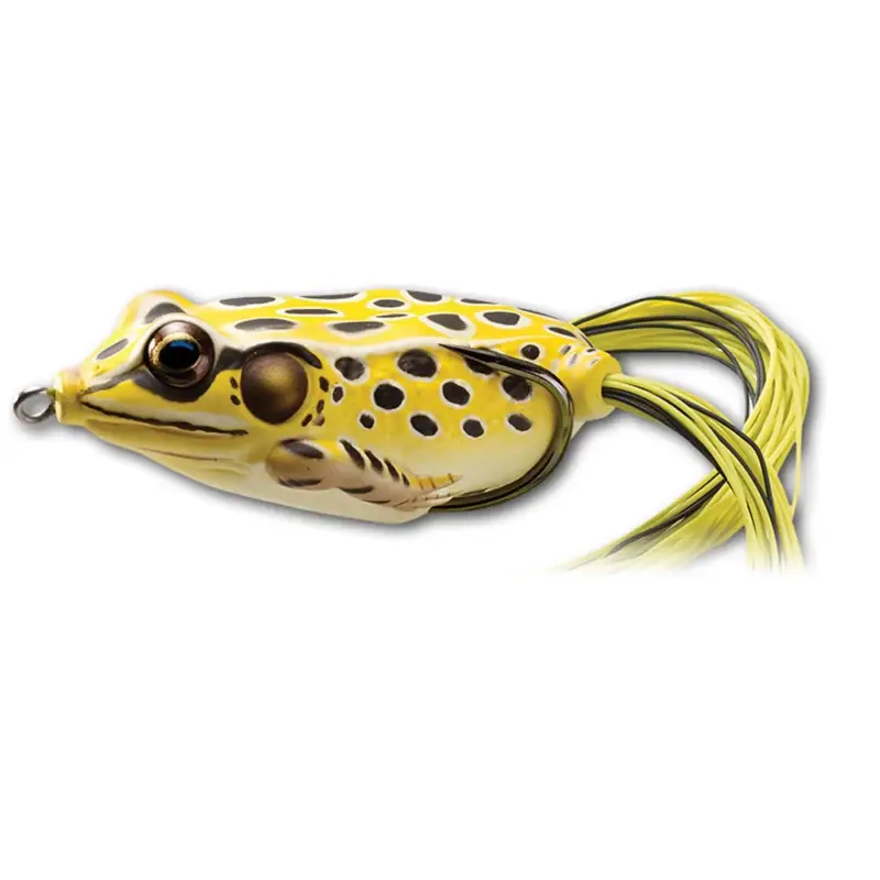 Ofertă limitată Vobler LiveTarget Hollow Body Frog, Yellow Black, 5.5cm, 18g