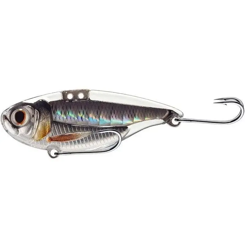 Cicada LiveTarget Sonic Shad Blade Bait, Silver Black, 5cm, 10g Livrare rapidă