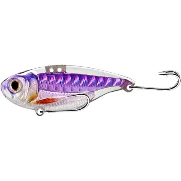 Mai ieftin Cicada LiveTarget Sonic Shad Blade Bait, Violet Black Back, 5.5cm, 14g