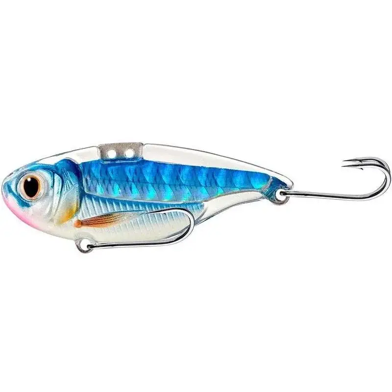 Mai ieftin Cicada LiveTarget Sonic Shad Blade Bait, Glow Blue, 5.5cm, 14g