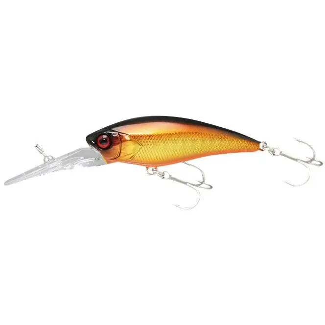 Vobler Jackall D-Bill Shad 55SR SP, Double Clutch Gold & Black Ultima șansă