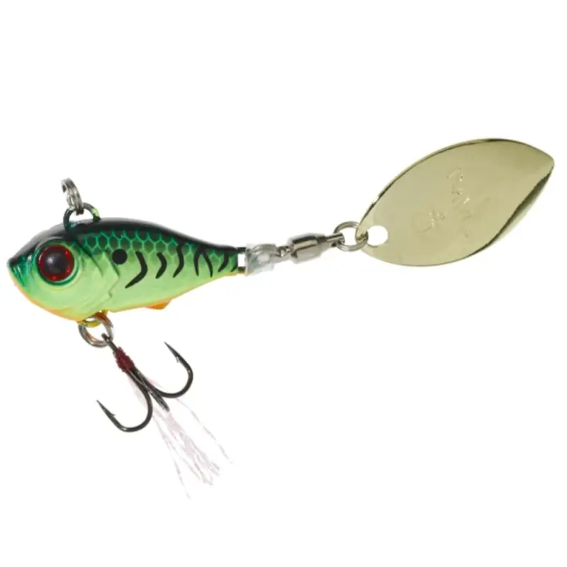 Bestseller Spinner Gunki Shocker VIB, Mat Fire Tiger, 2.9cm, 11.8g