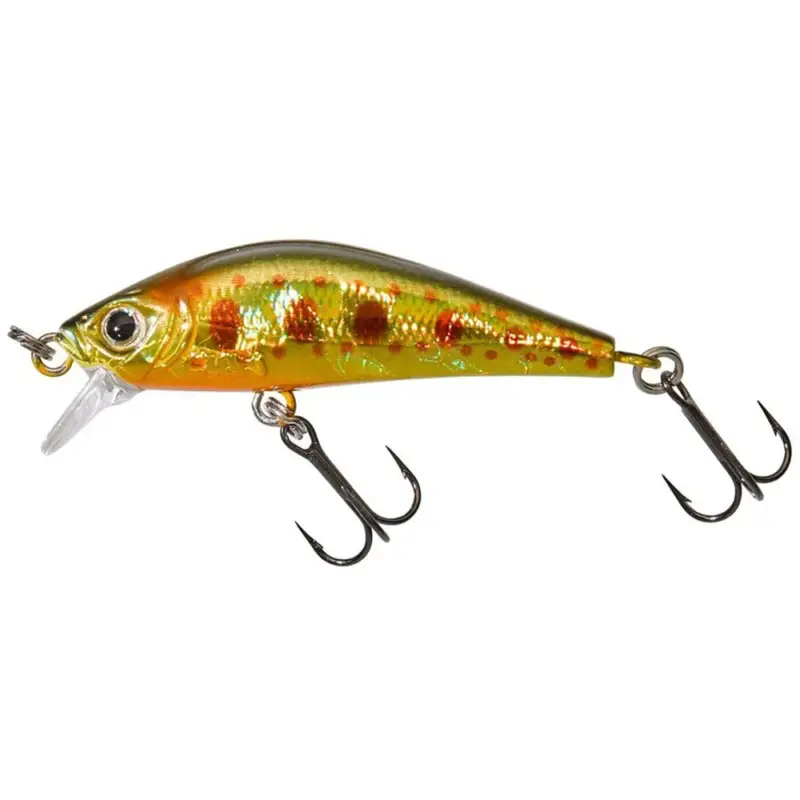 Vobler Gunki Gamera 39 Floating, HL Brown Trout, 3.9cm, 1.7g Ofertă specială