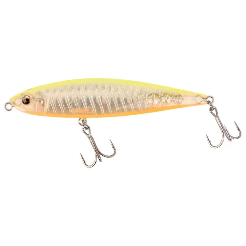 Livrare expres Vobler Mustad Vertebrata Topwater, Gold Chartreuse, 9.5cm, 13g