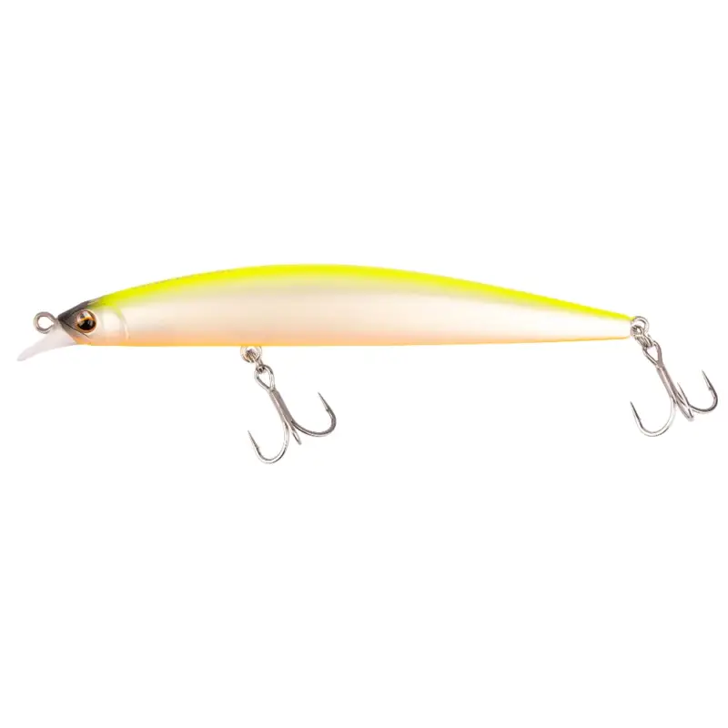 Reducere specială Vobler Mustad Gonta Sinking Minnow, Ghost Chartreuse, 14cm, 21g