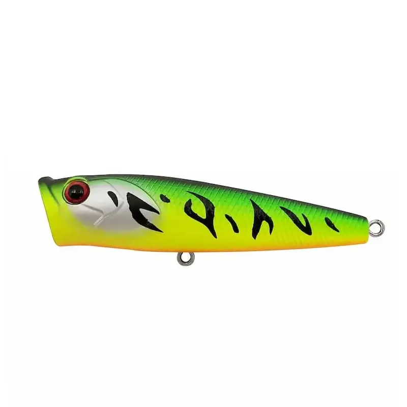 Ultima șansă Vobler Mustad Burpy Popper, Firetiger, 6.5cm, 6.3g