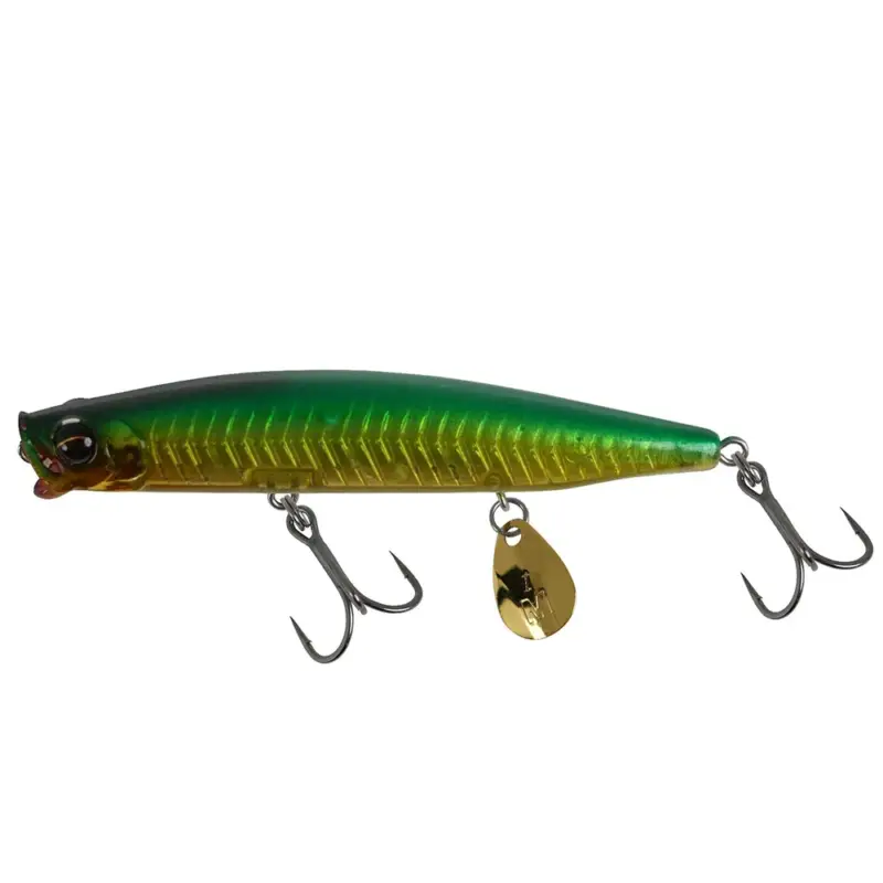 Vobler Mustad Vertebrata Sinking Pencil, Green Gold, 7.2cm, 10g Plată securizată