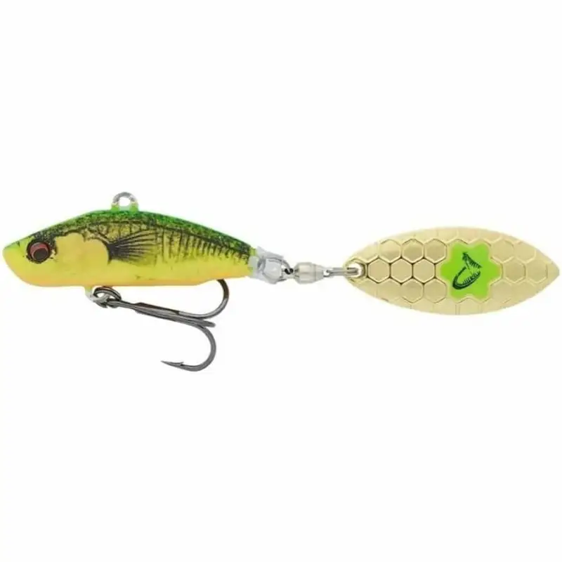 Vobler Savage Gear 3D Sticklebait Tailspin, Firetiger, 6.5cm Livrare expres