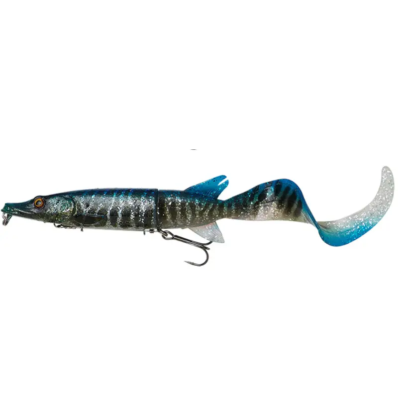 Cel mai vândut Vobler Savage Gear 3D Hybrid Pike Slow Sink, Blue Silver UV