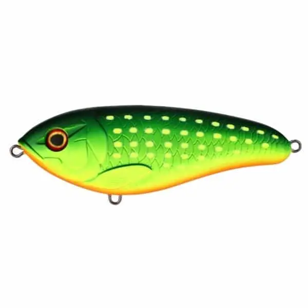 Plată sigură Vobler Illex Dexter Jerk S, Crazy Pike, 10cm, 37.5g