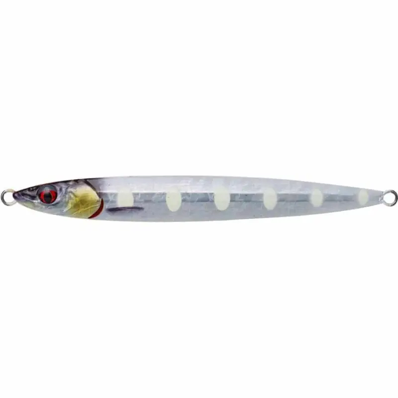 Pilker Savage Gear 3D Slim Jig Minnow, Bone White Glow, 150g Ofertă de sezon