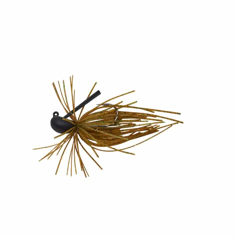 Noutate Jig Savage Gear Skirt Flirt, Green Pumpkin, 6.5cm, 7.5g