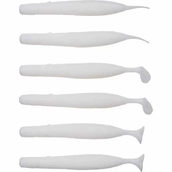 Expediere rapidă Kit Shad-uri Savage Gear Gravity Stick Mini, White, 12cm, 6+6buc