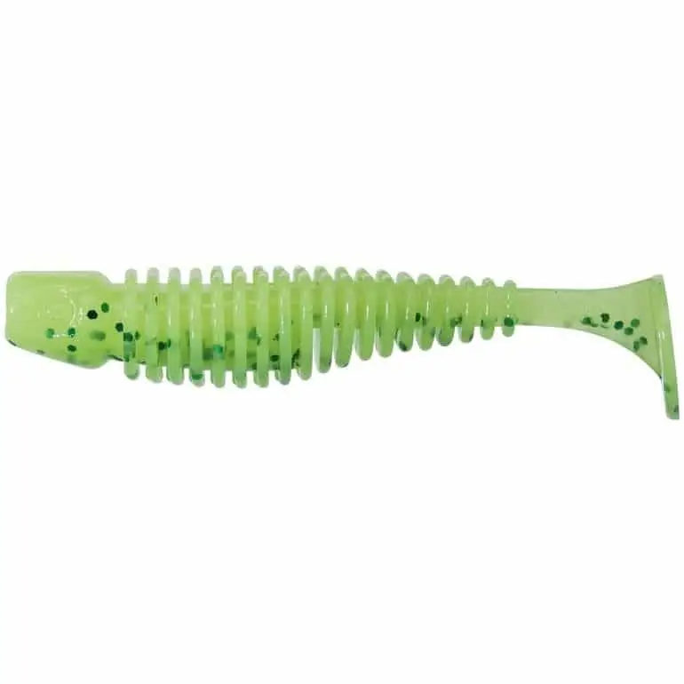 Calitate înaltă Shad Gunki Tipsy SXL, Fresh Lemon Chart, 7.6cm, 4.1g, 6buc