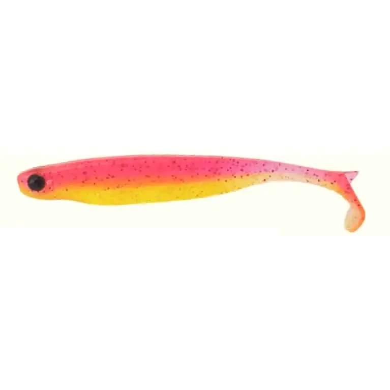 Livrare expres Shad Mustad Mezashi Z Minnow, Shocking Pink, 7.6cm, 6buc