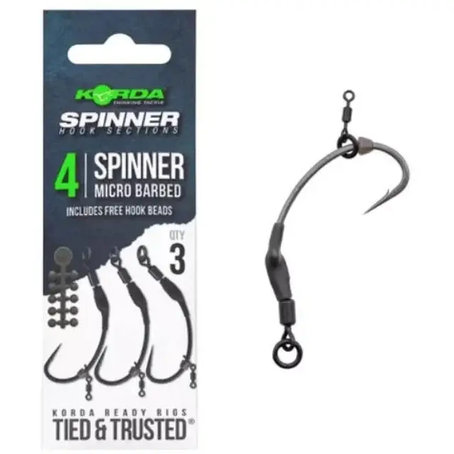 Montura Korda Spinner Hook Sections, nr.6, 3buc Mai ieftin