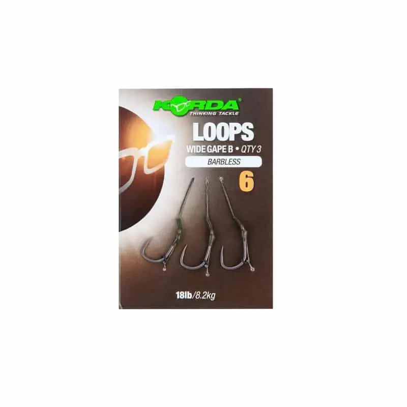 Ofertă specială Montura Korda Loop DF Wide Gape B, 6B, 3buc