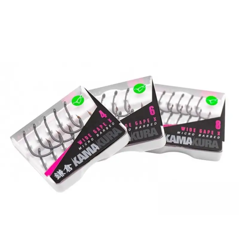 Carlige Korda Kamakura Wide Gape X, 10buc Expediere rapidă