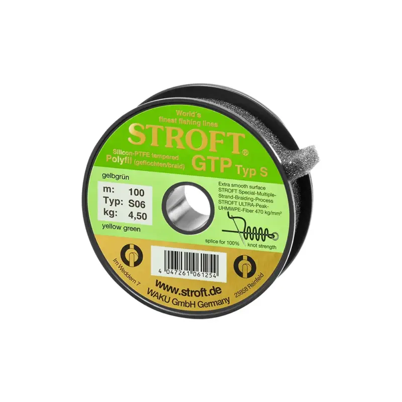 Premium Fir Stroft GTP S, Galben Verde, 0.10mm, 100m