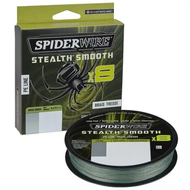 Mai ieftin Fir SpiderWire Stealth Smooth 8, Moss Green, 0.09mm, 150m