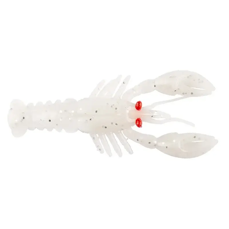Creatura Mustad Mezashi Rock Lobster, Pearl White, 7.6cm, 6g Retur ușor
