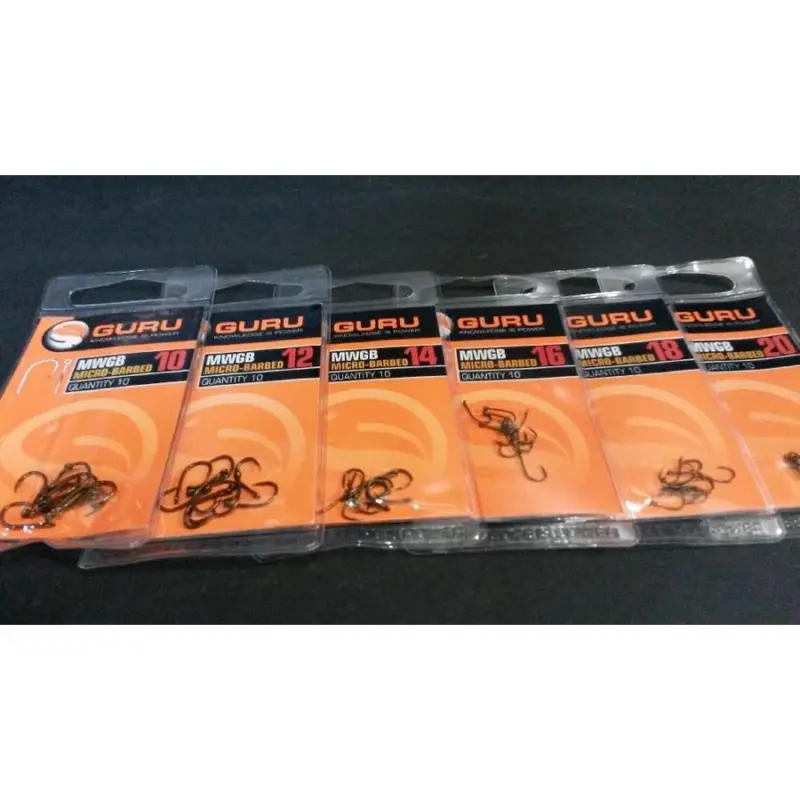 Carlige Guru MWGB Micro-Barbed, 10buc/plic Livrare gratuită