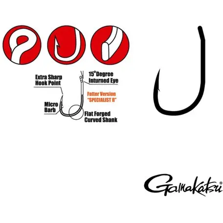 Carlige Gamakatsu G-Carp Specialist RX, 10buc/plic Livrare gratuită
