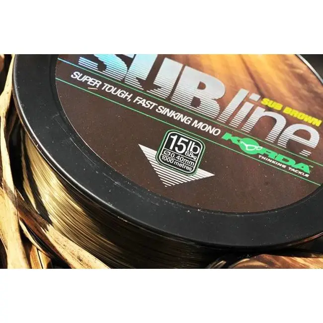 Ieftin Fir Korda Subline Fast Sinking, Brown, 1000m