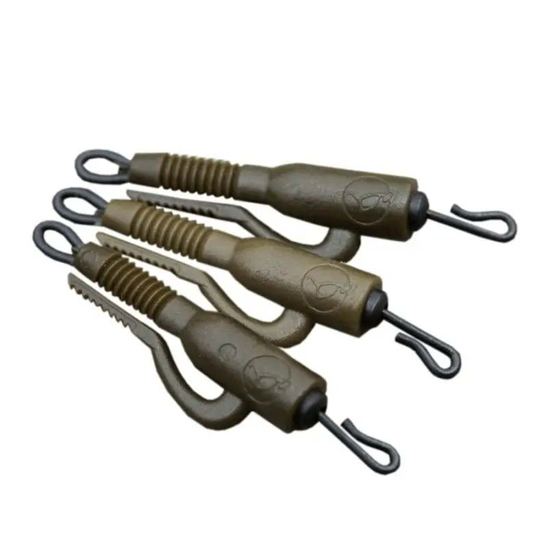 Ultima șansă Kit Clips + Vartej Rapid pentru Plumb Pierdut Korda Hybrid Lead Clip QC, 8buc/plic