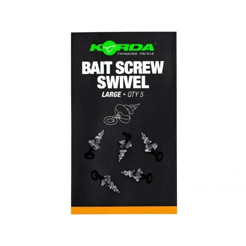 Livrare rapidă Vartej Korda Bait Screw Swivel Large
