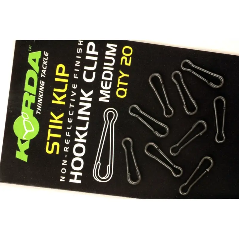 Transport gratuit Agrafa Korda Hooklink Stik Klip, 20buc/plic