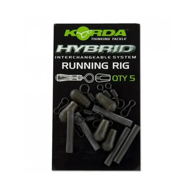 Disponibil imediat Kit montura culisanta Korda Running Rig, Weed Green