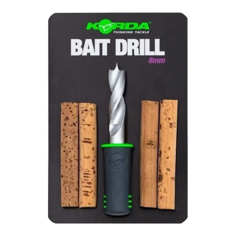 Set Burghiu si Batoane de Pluta Korda Bait Drill, 8mm Nu rata