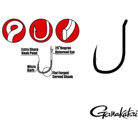 Ofertă limitată Carlige Gamakatsu G-Carp Wide Gape Super, 10buc/plic