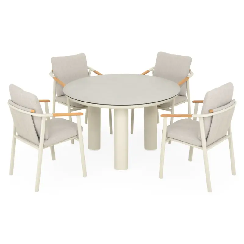 Super ofertă SALLY Set mobilier terasă/grădină, 4 scaune și masă