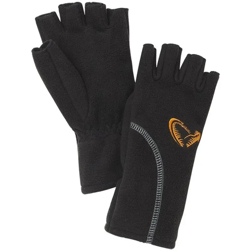 Discount Manusi cu Degete Taiate Savage Gear Wind Pro Black