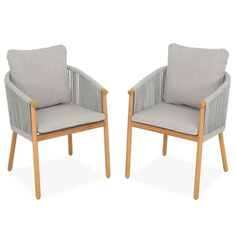 LOLA Set mobilier terasă/grădină, 2 scaune Noutate