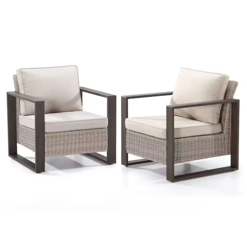 Livrare expres LONDON Set mobilier terasă/grădină, 2 fotolii