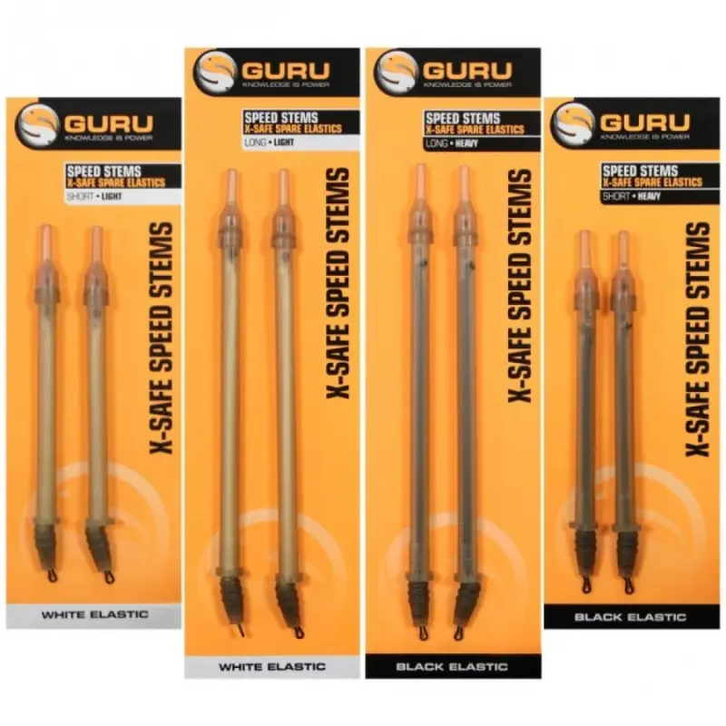 Super ofertă Tija Interschimbabila cu Elastic Alb Guru X-Safe Speed Stems Light, 2buc/blister